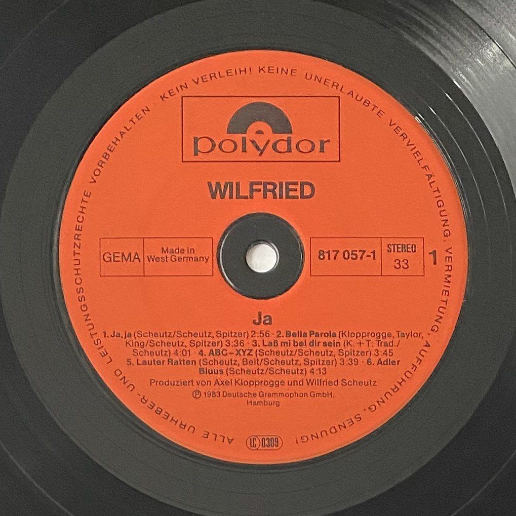 Schallplatten: Wilfried, Ja – Gebraucht aus Flums von Empe1 4