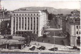 GENÈVE, place Bel Air et la Corraterie
