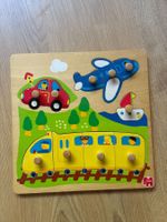 Fahrzeuge Holzpuzzle mit 10 Teilen
