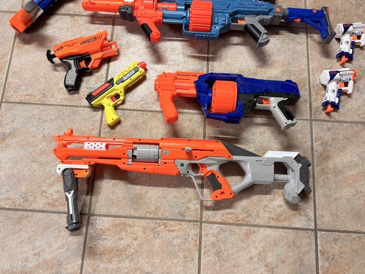 Nerf Spielzeuge: Konvolut Nerf Blaster gebraucht – Gebraucht aus Bubikon von Ufenau 2