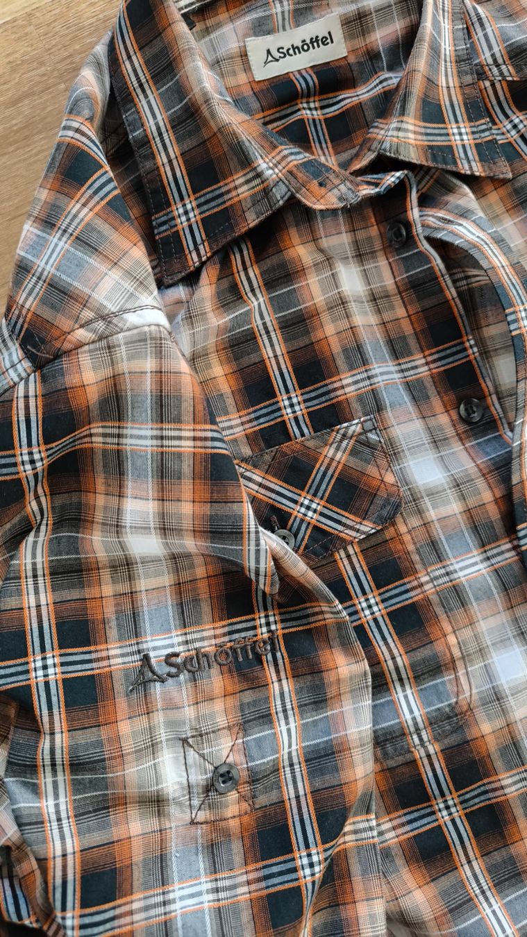 Schoeffel Camicie: Schöffel Wanderhemd L - neu – Usato da Ebikon venduto da brombomboli 4