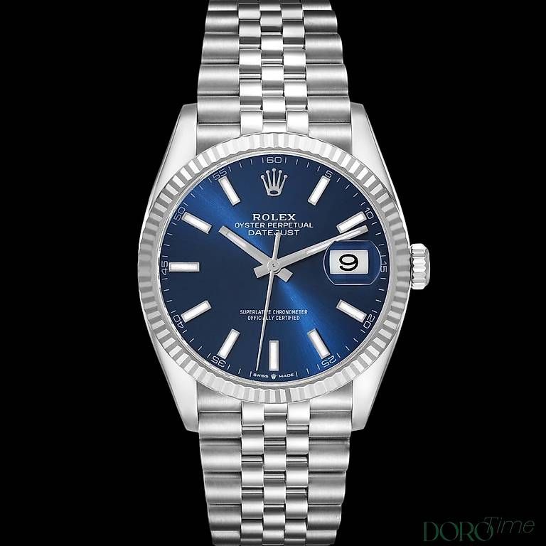 Rolex Orologi: ROLEX DATEJUST REF. 126334 Blue Dial  FULL SET 2018 - 41 mm – Usato da Grancia venduto da Gioielleria_DoroTi