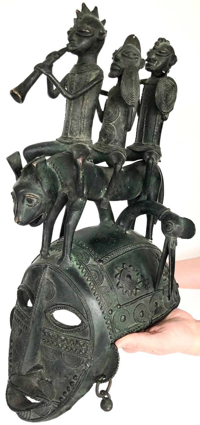 Skulpturen & Statuen: Mega XXL feine alte Bronze Skulptur Höhe 52 cm Kg 7,2 – Gebraucht aus Rüthi (Rheintal) von Kunsthaus777 8