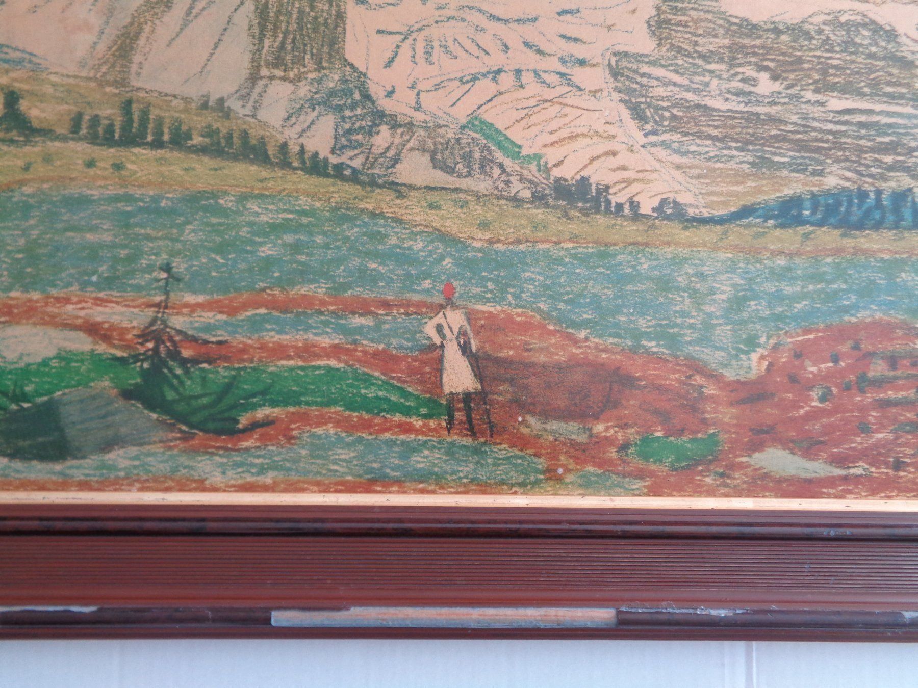 Foto & Immagini: Berner Oberland Kunstdruck A. Carigiet – Usato da Chur venduto da omonia 4