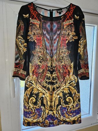 Kleid Cavalli Grösse M bedruckt guter Zustand