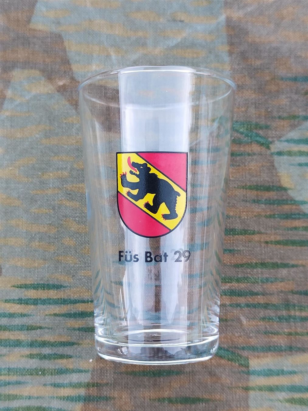 Verres: Weinglas Füs Bat 29 – D'occasion à Bauma par SwissMilitaria 1