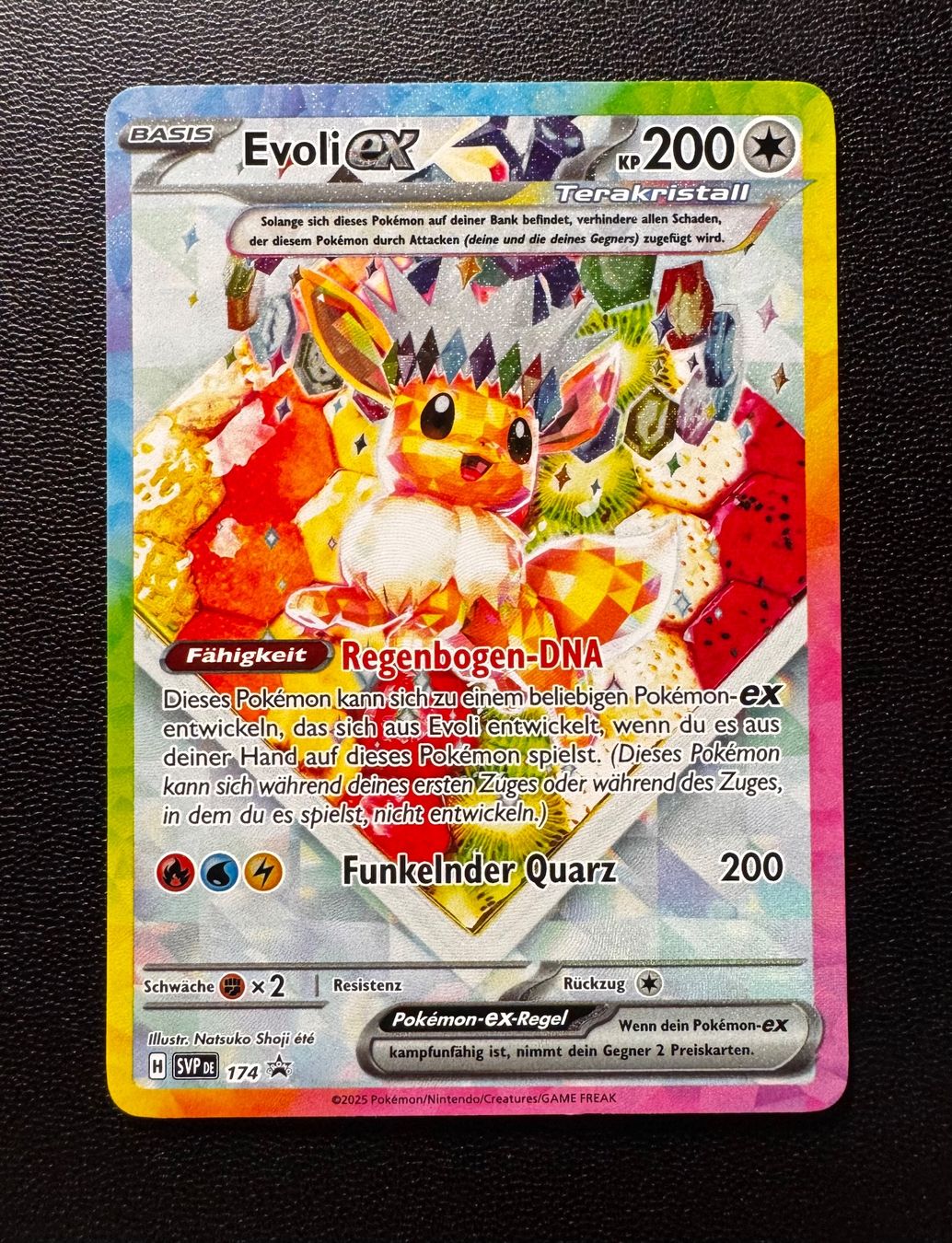 Pokémon Sammelbilder & Trading cards: Pokemon Evoli Ex SVP 174 Promo – Gebraucht aus Eschen von SenseiS3