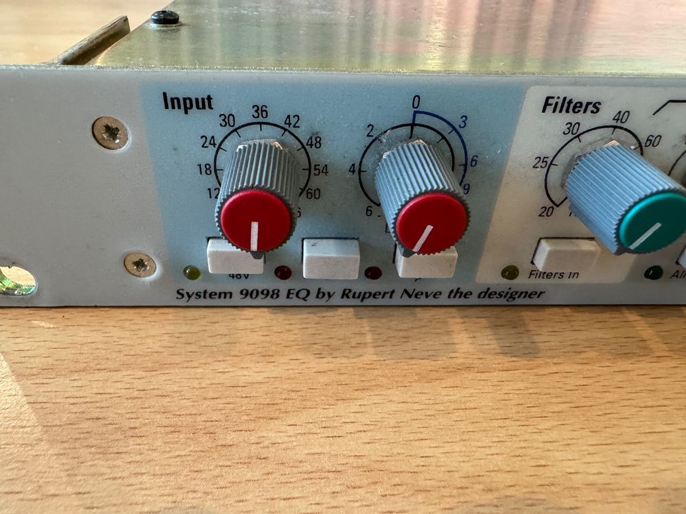 System 9098 by Ruper Neve Preamp param EQ | Kaufen auf Ricardo