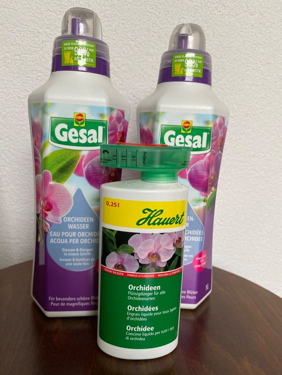 Gesal Orchideen Dünger 2 Liter + 250 ml NEU Kaufen auf Ricardo