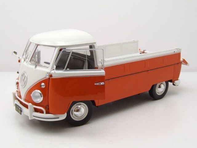 Volkswagen Modellini d'auto: VW T1 PRITSCHE MIT SURFBOARD IN 1:18 – Nuovo e nell'imballaggio originale da Erlenbach im Simmental venduto da Model_box 5