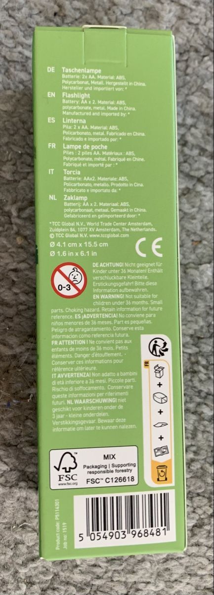 Lampen: Kinder-Taschenlampe  – Neu und originalverpackt aus Esslingen von Gargamel011 2