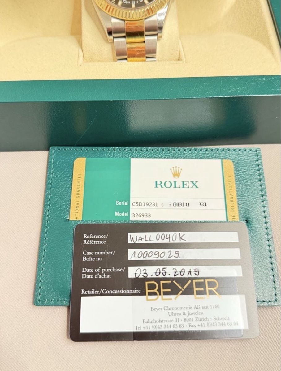 Rolex Orologi: Rolex Sky-Dweller Gold/Stahl 2019 – Usato da Kerzers venduto da med_f5rb 3