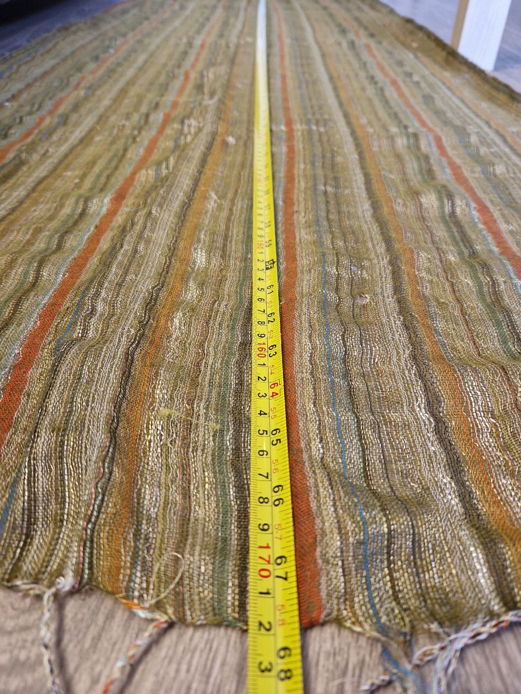 Foulards, Tücher & Schals: Striped Shawl - Soft autumn colours – Gebraucht aus Wettingen von mor_76q7 3