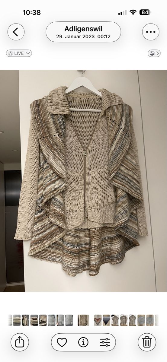 Gilet & Giacche senza maniche: Rundstrickweste one size – Nuovo (secondo la descrizione) da Adligenswil venduto da Esthee 5