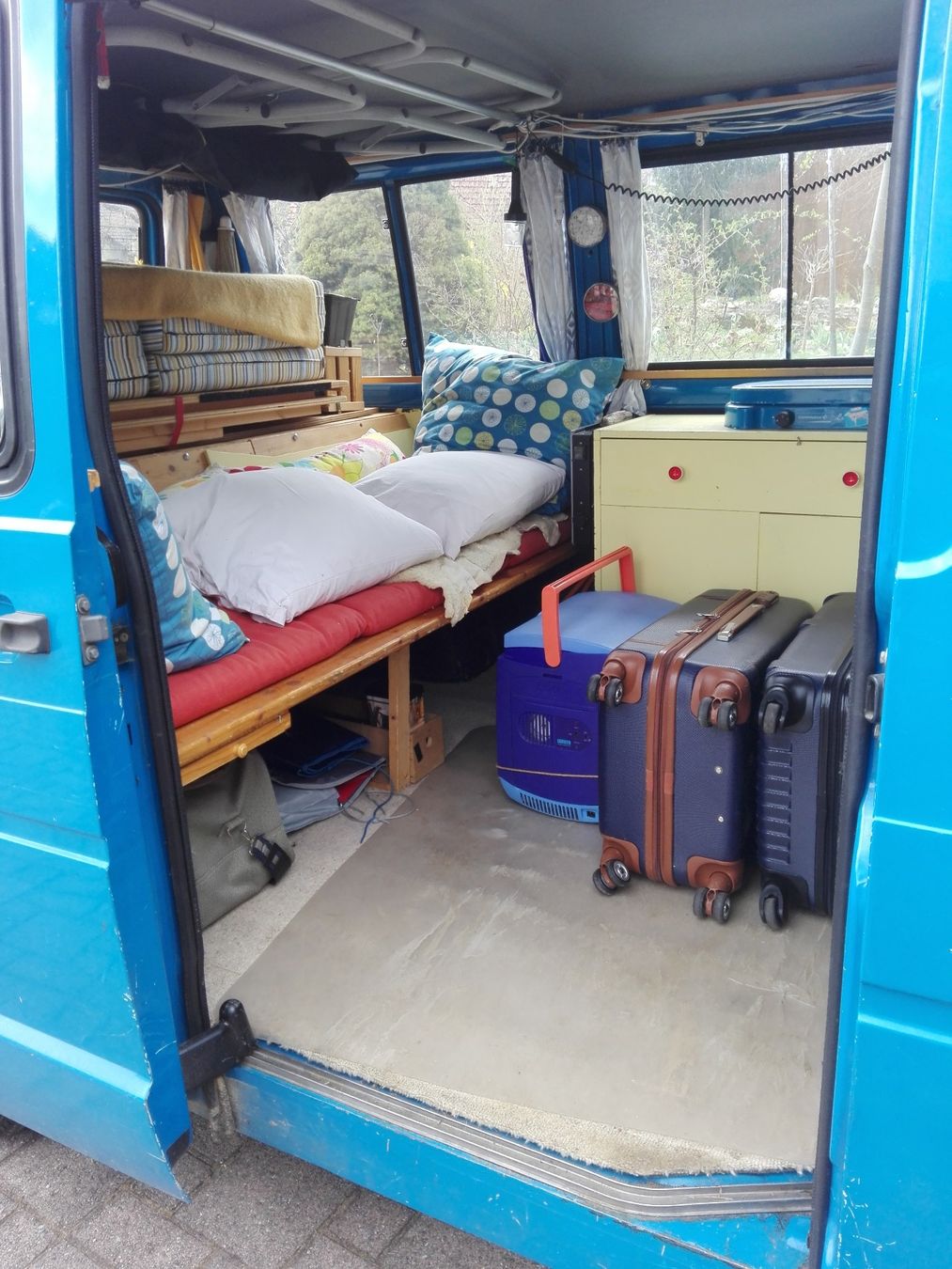 Renault Autos: Renault Trafic Camper-Bus, selbst ausgebaut. – Gebraucht aus Oberwil b. Büren von Kers 5