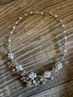 Brautschmuck Kette und Ohrringe