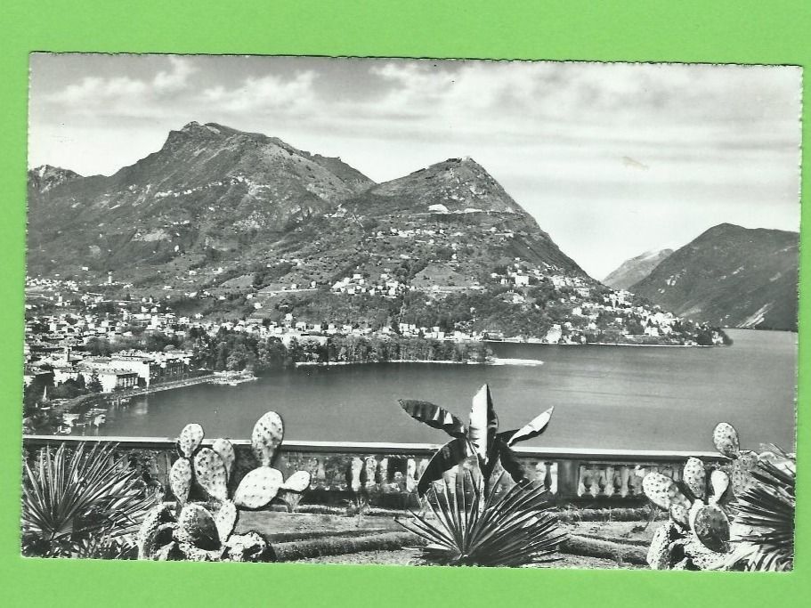 Cartoline postali: Lugano, Monte Brè – Usato da Zürich venduto da t24_de