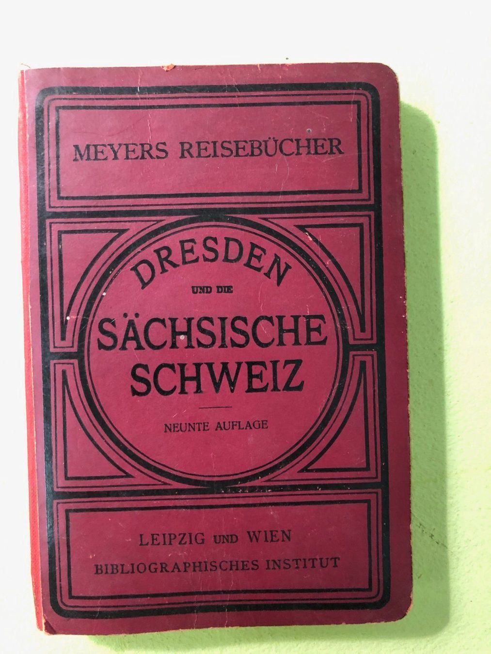Bücher: Dresden und die Sächsische Schweiz 1911 – Gebraucht aus Zürich von allp