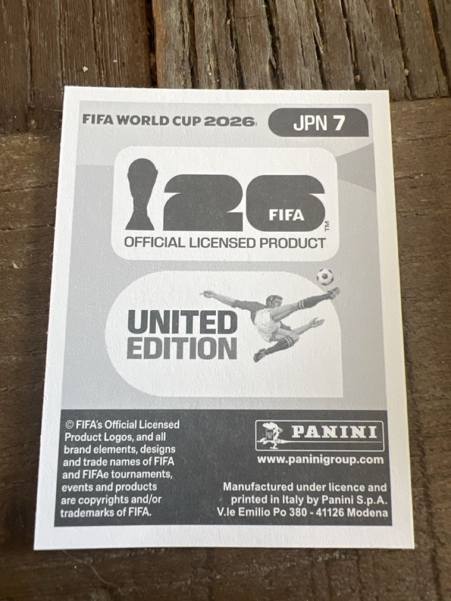 Panini Carte collezionabili: JPN 7 – Nuovo (secondo la descrizione) da Balsthal venduto da pas_6qqf