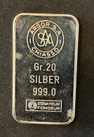 20g 999er Silber Barre Argor
