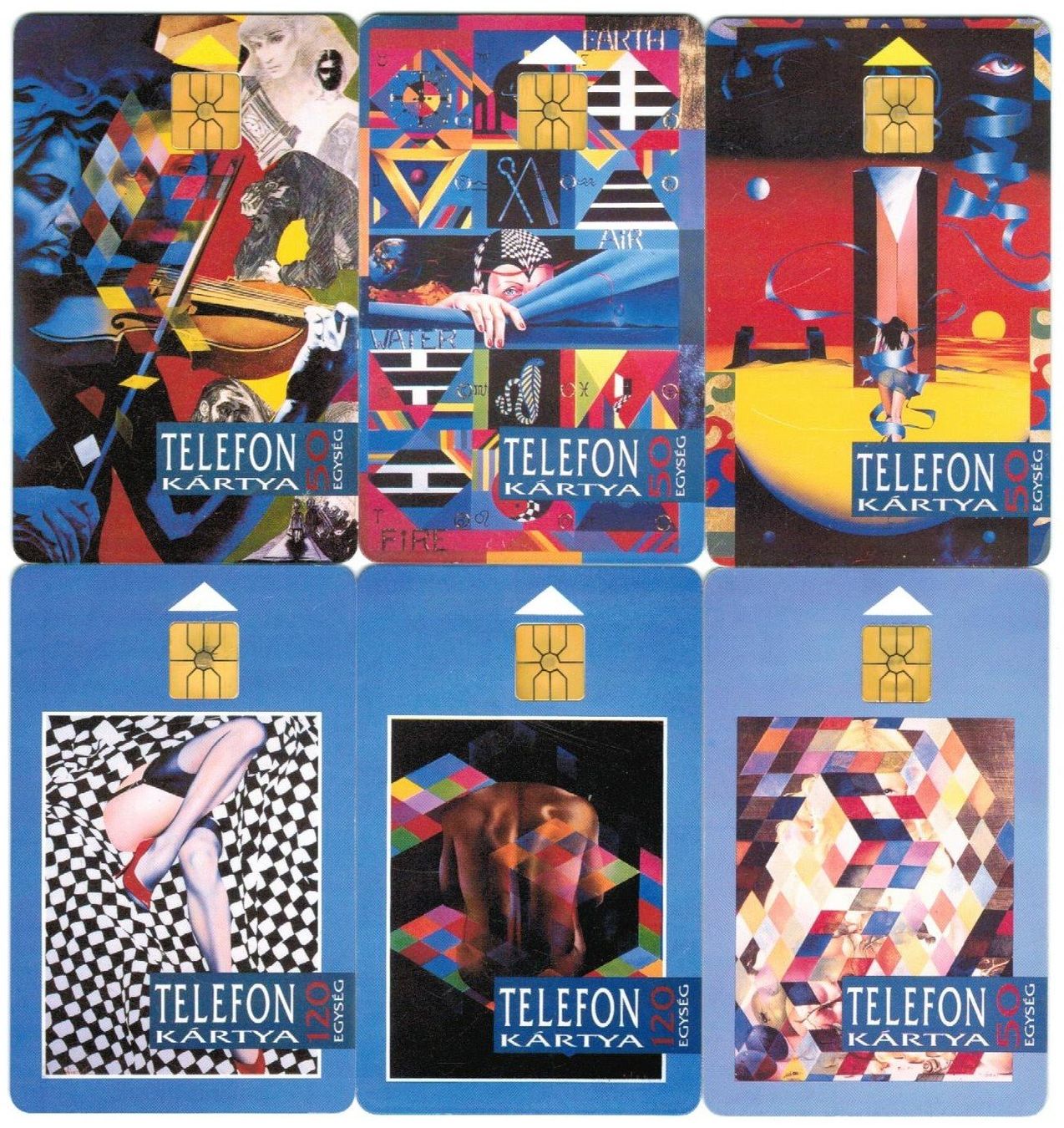 Cartes de téléphone: 6 Telefonkarten Ungarn 1992 – D'occasion à Zürich par tol_b7c7