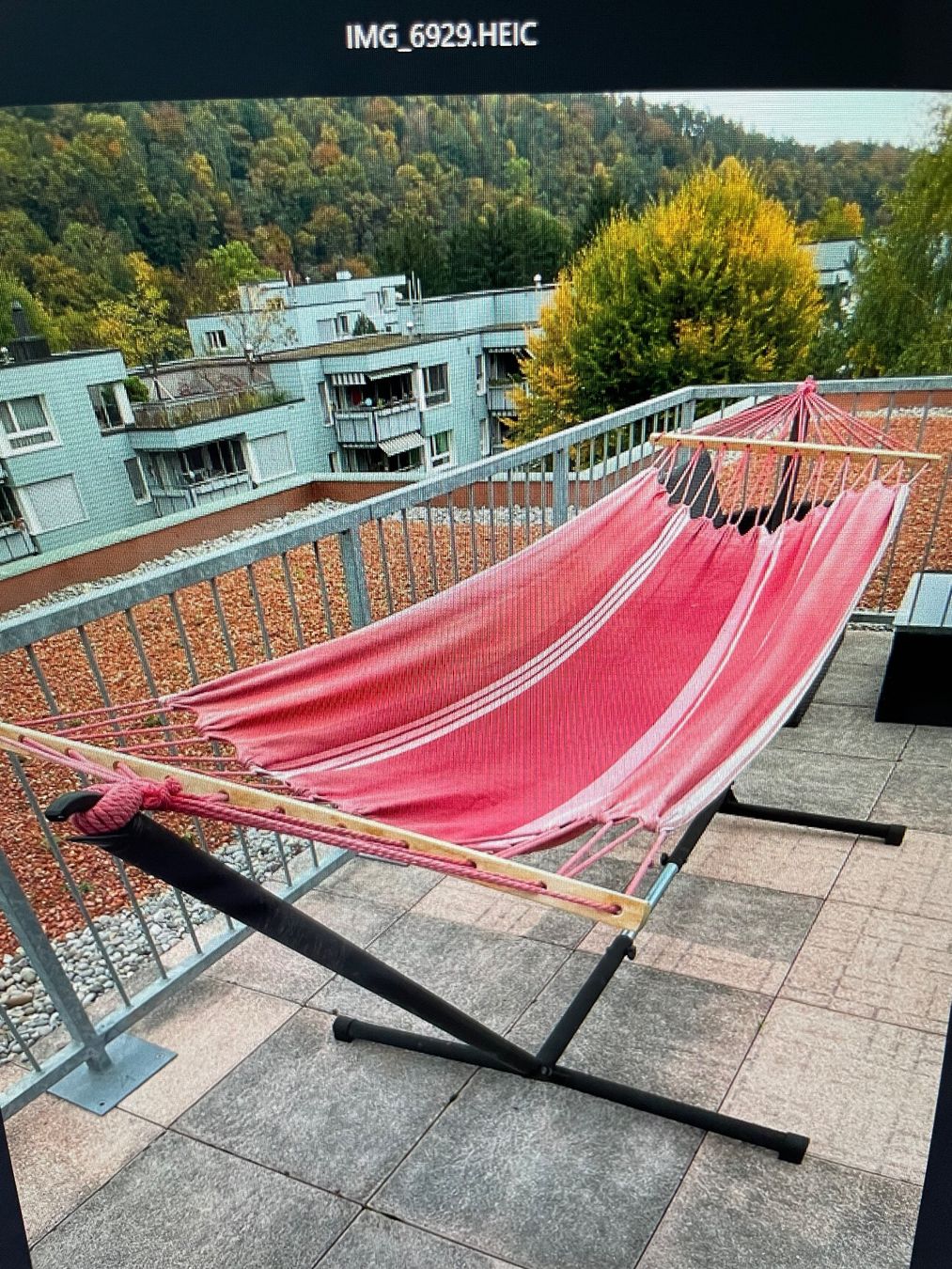 Amache: Support pour hamac + 2 hamacs – Usato da Mont-sur-Lausanne venduto da cha_wf5w