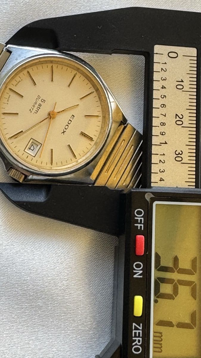 Edox Orologi: Edox Quarzuhr, Vintage, 36.7mm – Usato da Untersiggenthal venduto da TimeandShine 5