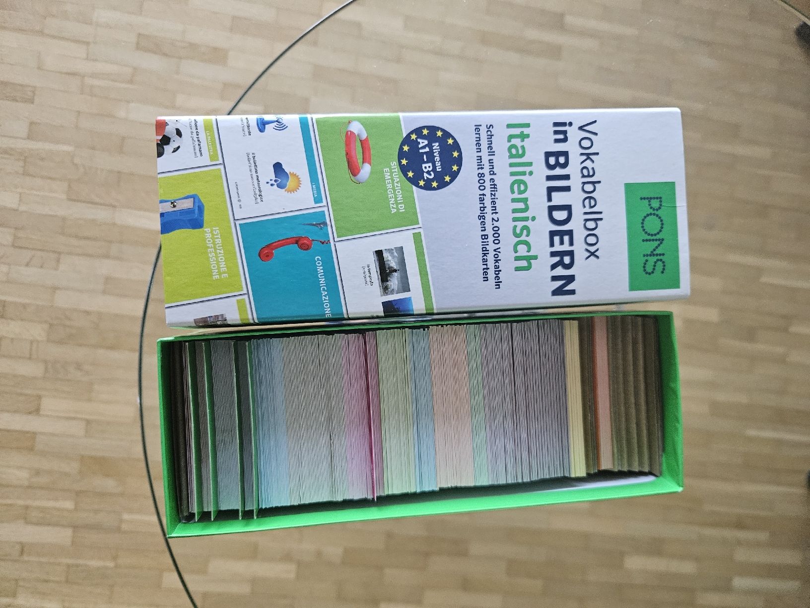 Jeux: Vokabelbox in Bildern Italienisch – D'occasion à Hägendorf par corsa53 1