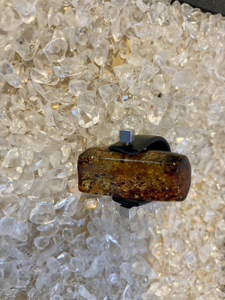 Anelli: Ring mit Bernstein/Amber/Ambre – Nuovo (secondo la descrizione) da Biberist venduto da tl-schmuck 1