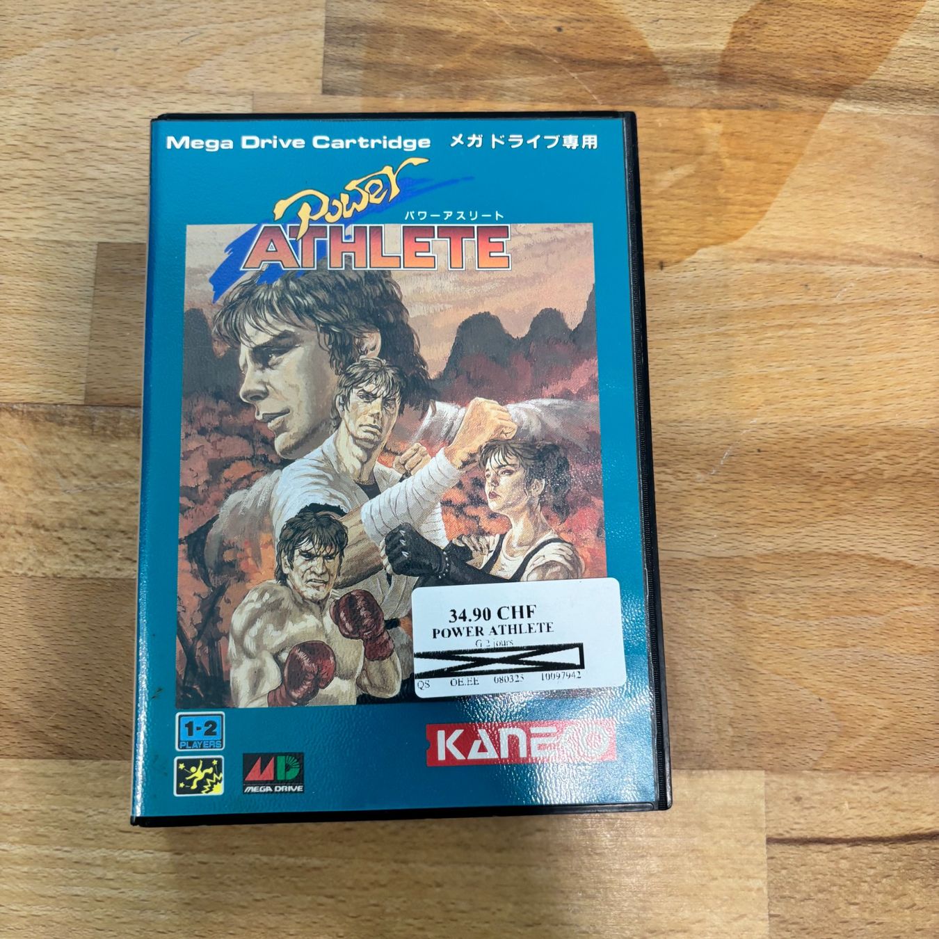 Spiele: Power Athlete - Jeu Mega Drive, version Jap – Gebraucht aus Lausanne von Korner-Cash
