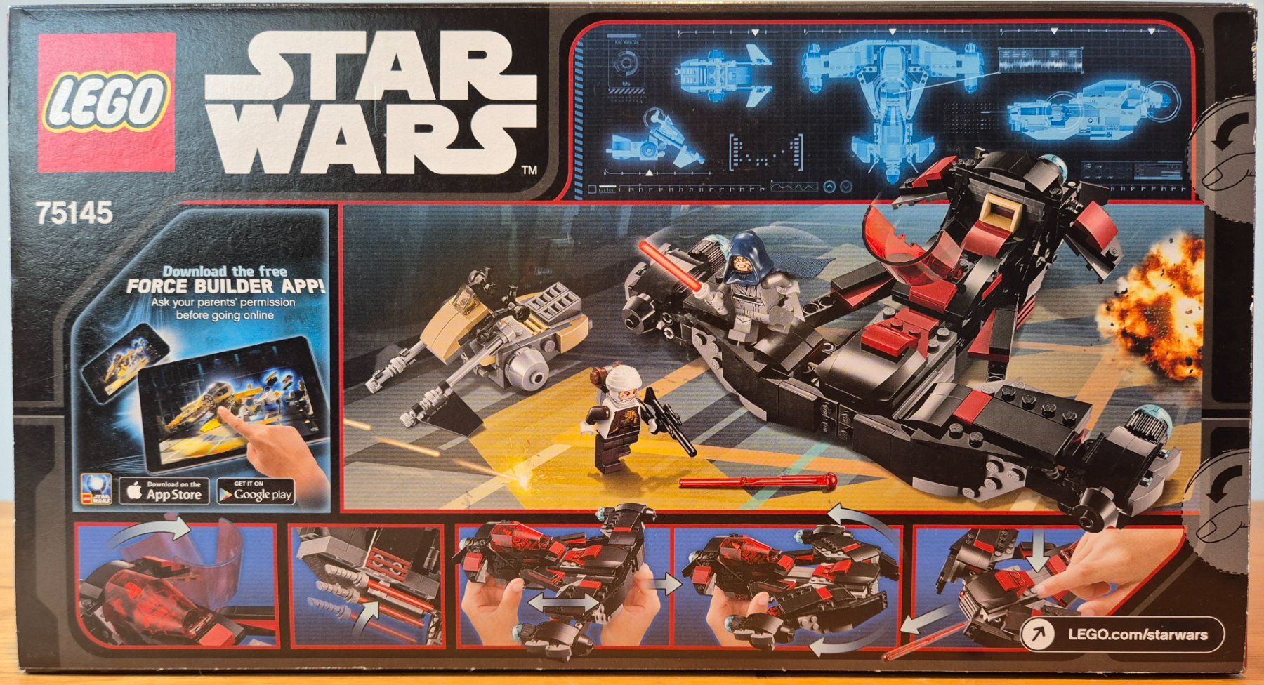 Lego Kit di costruzioni: Lego 75145: Eclipse Fighter - Neu & OVP – Nuovo e nell'imballaggio originale da Winterthur venduto da Guerc 1
