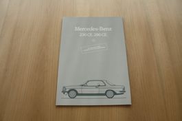Mercedes-Benz 230 CE/ 280 CE Prospekt W123  9/1982