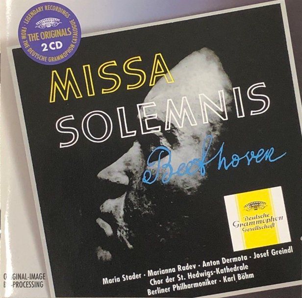 CD: Beethoven - Missa solemnis / Max Reger - Variationen – Usato da Grüningen venduto da azulblanco