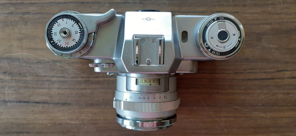 Zeiss ikon Contarex sonar 135mm付き 35
