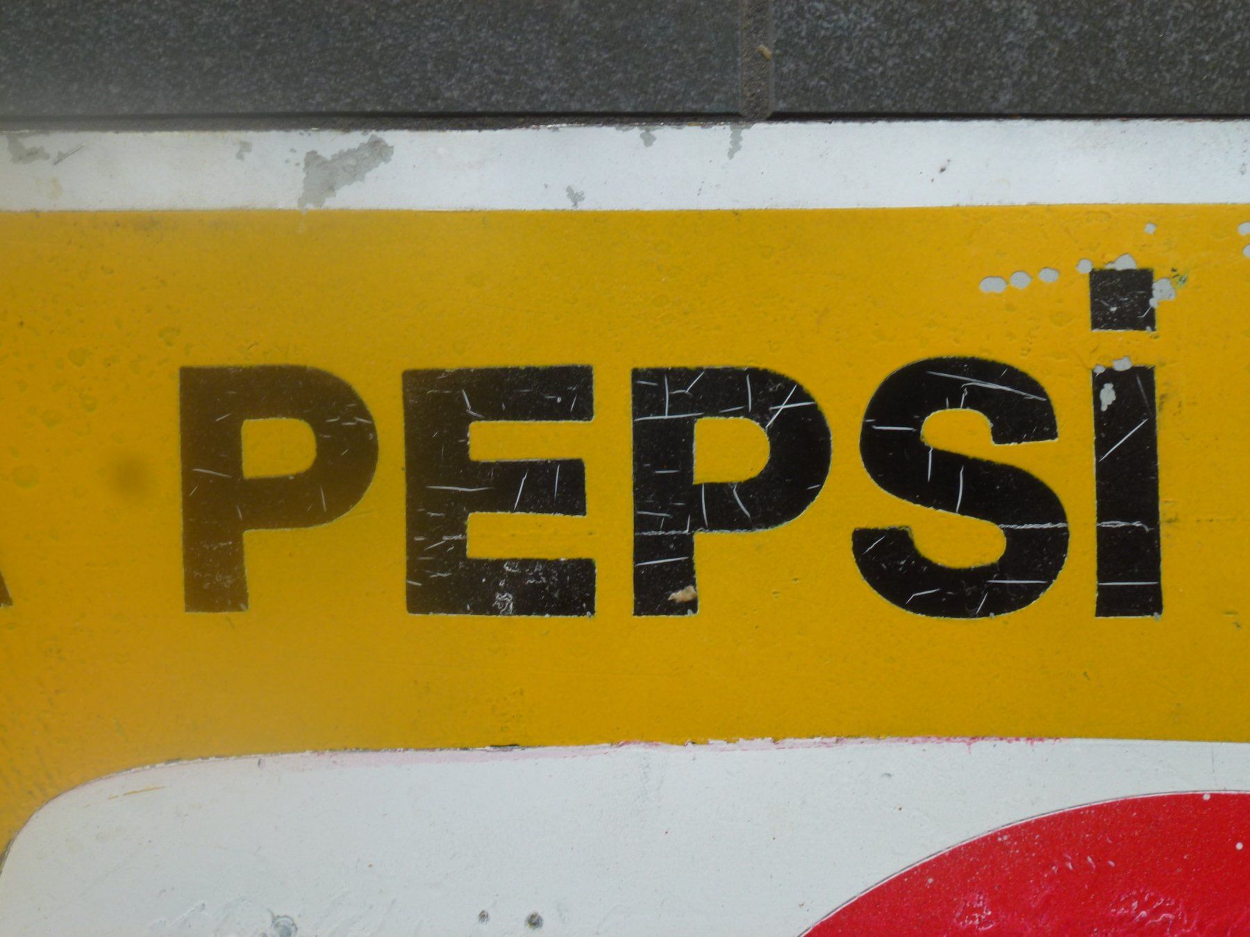 Pepsi Schilder: Antikes Werbeschild / PEPSI – Gebraucht aus Esslingen von eintagammeer 1