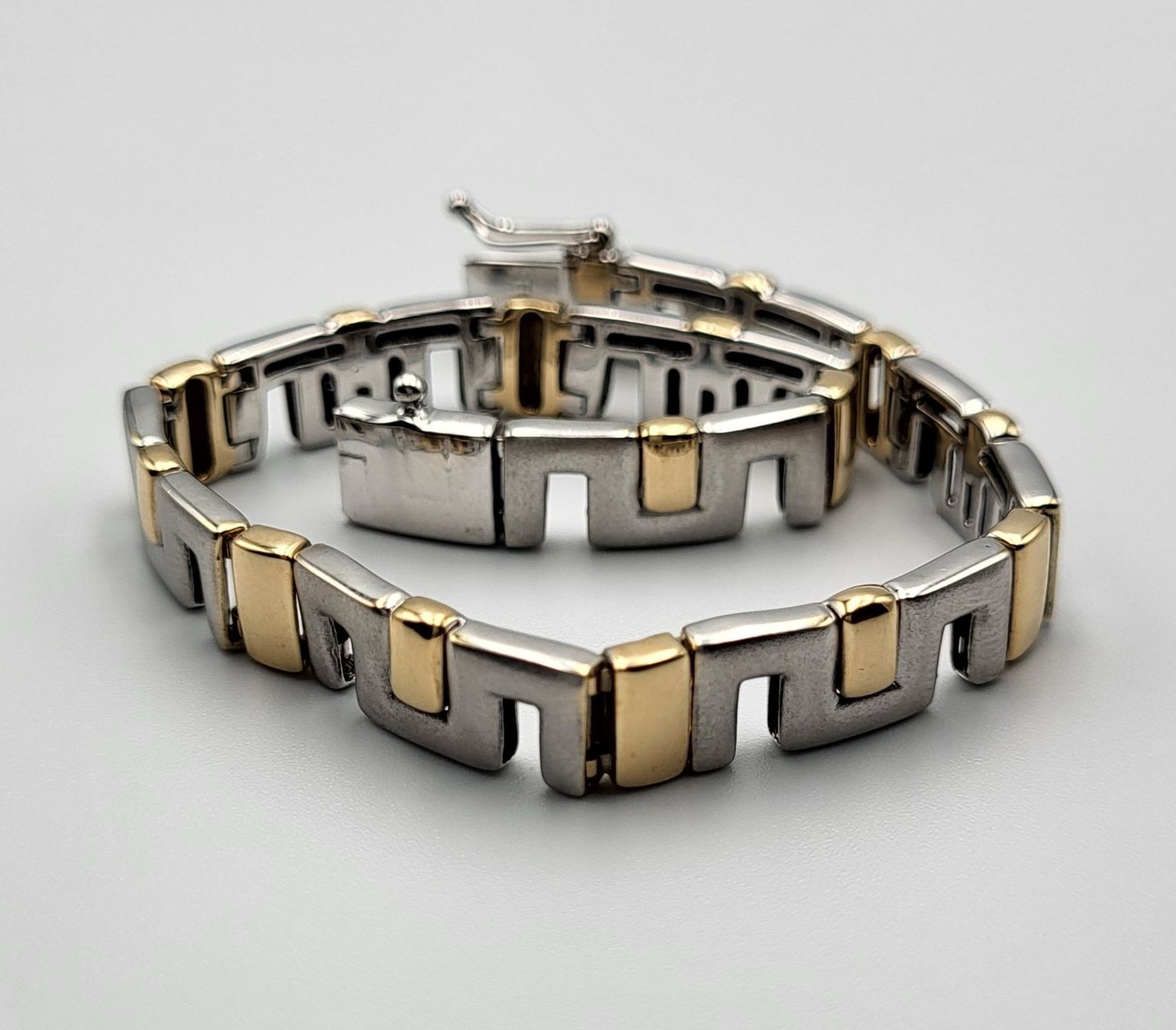 Bracciali & Braccialetti: Gold 585 Massiv Bicolour Armand – Usato da Wald ZH venduto da Aniade 2