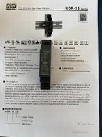 Schaltnetzteil, Hutschiene 230VAC auf 10,8-13,8VDC