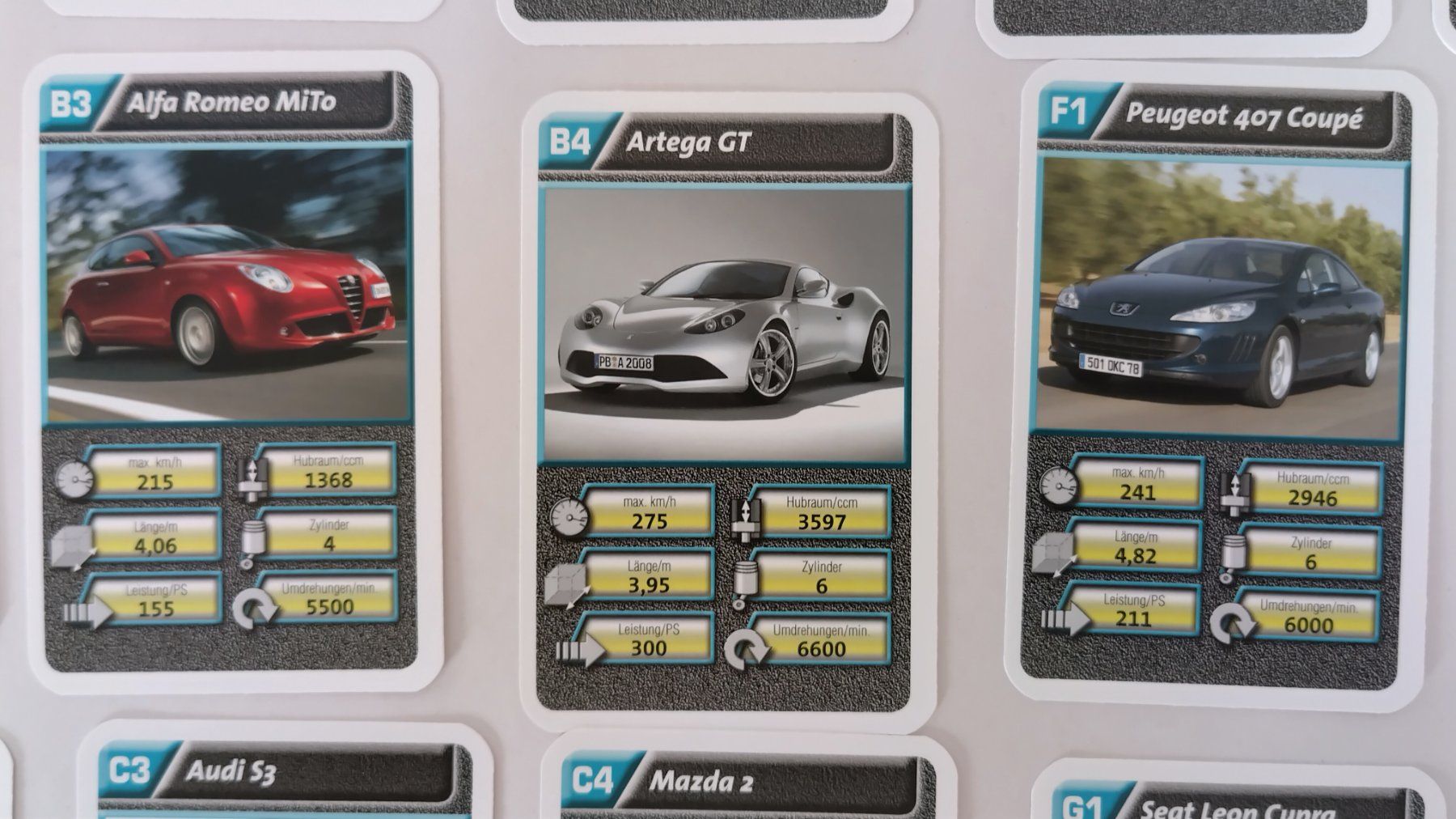 Giochi: Quartett - Autosalon ab Fr. 4.- / 32 Karten / Best Choice – Usato da Bellach venduto da JingleJerry 6