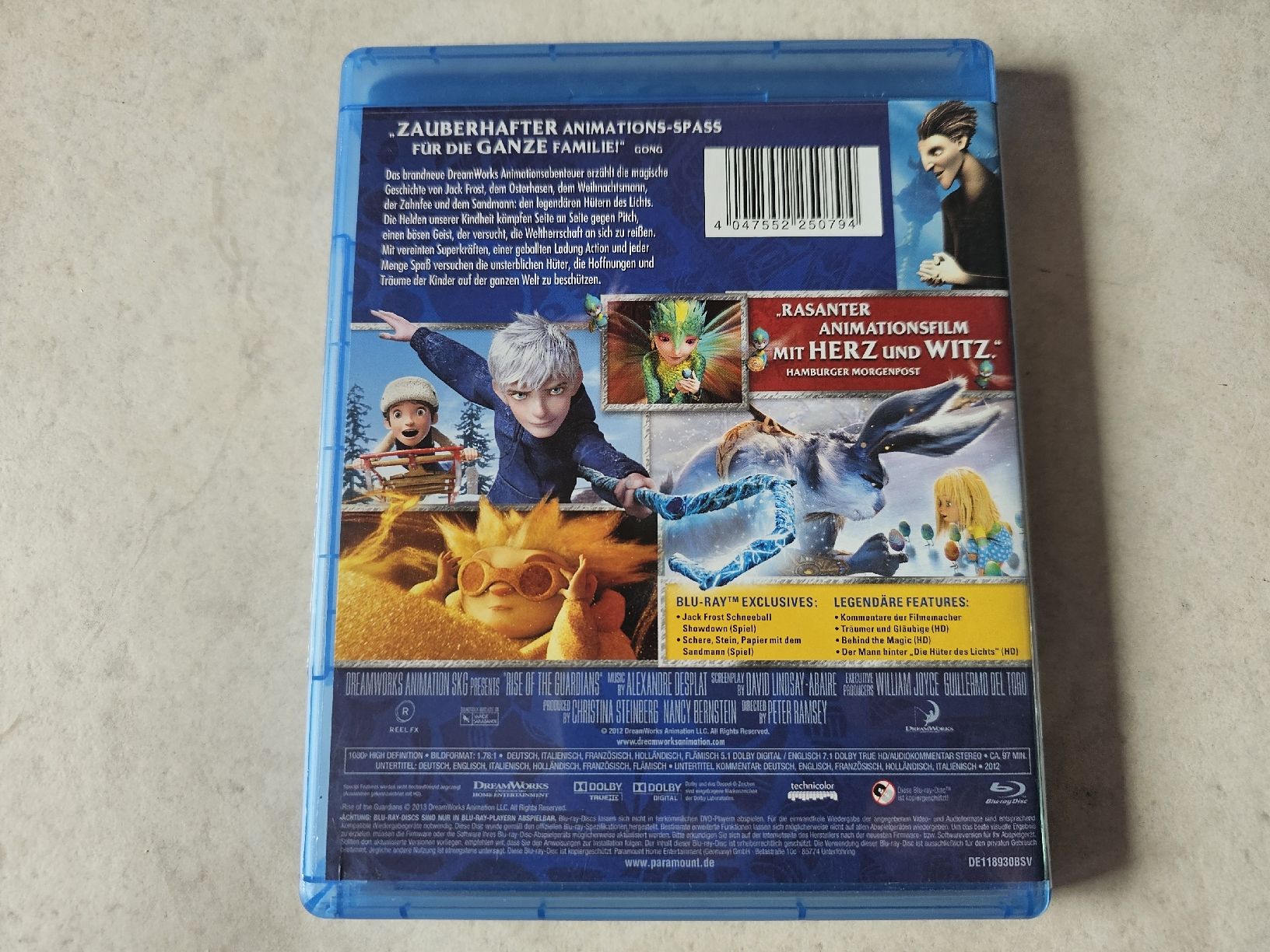 Tutti i DVDs: Die Hüter des Lichts  /  Bluray – Usato da Schneisingen venduto da backstore24 1