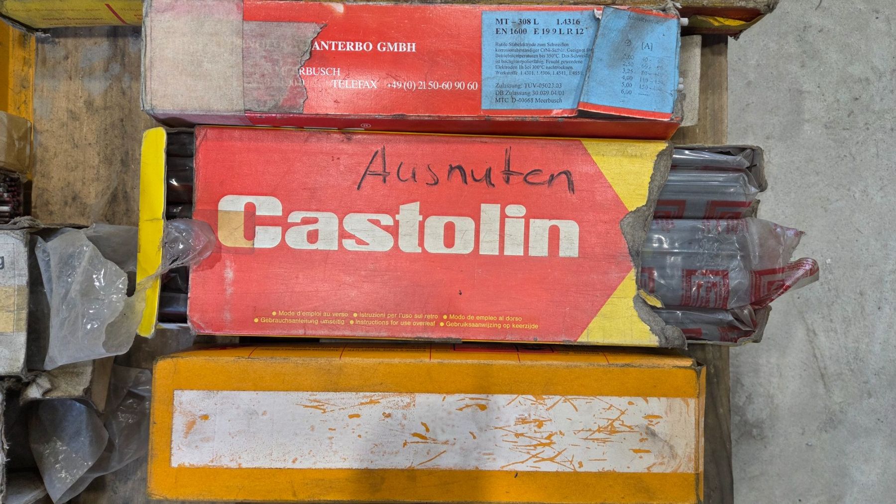 Saldatori: Schweissdraht und Elektroden – Usato da Glarus venduto da 3614 7