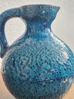 Krug Keramik blau 301 guter Zustand