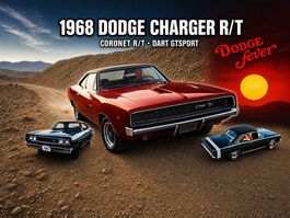 Dodge Performance Original Brochure 1968 Charger Coronet
