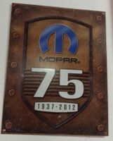 Blechschild MOPAR 75