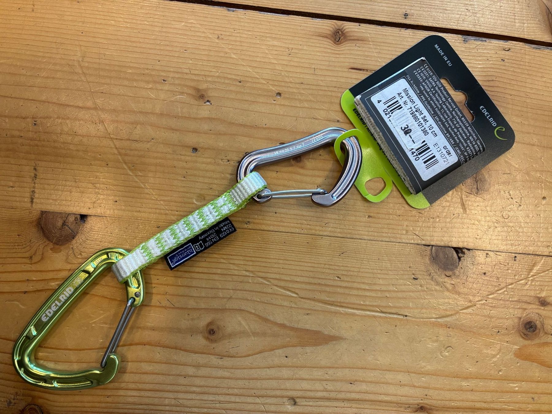 Attrezzatura da arrampicata: Edelrid Express Mission Light Set 10cm bandschlinge – Nuovo (secondo la descrizione) da Küttigen venduto da thoren77 3