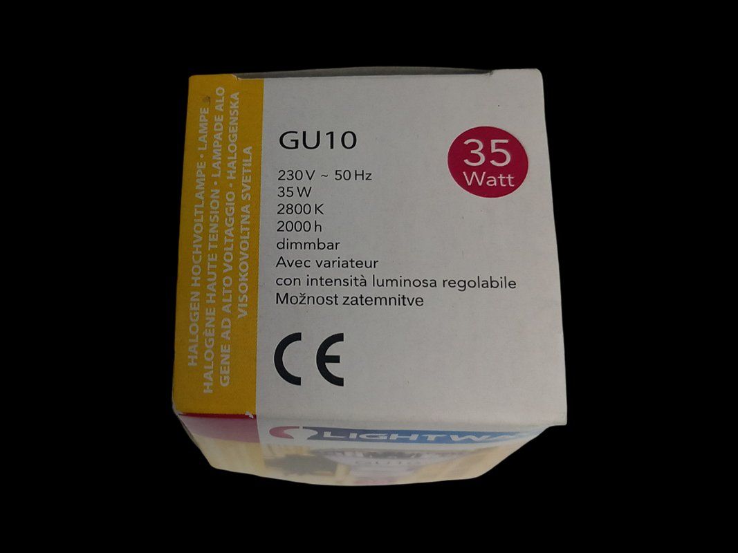 Kronleuchter & Deckenlampen: LIGHTWAY Halogen Hochvolt-Lampe – Neu (gemäss Beschreibung) aus Hünenberg von Restwert_Zug 1