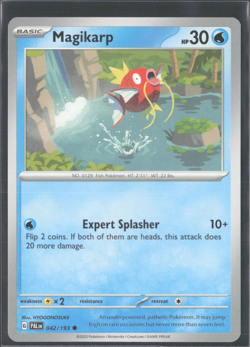 Pokémon Sammelbilder & Trading cards: POKÉMON / Magikarp / Paldea Evolved 🇺🇸 – Gebraucht aus Herzogenbuchsee von TCG-High-Quality