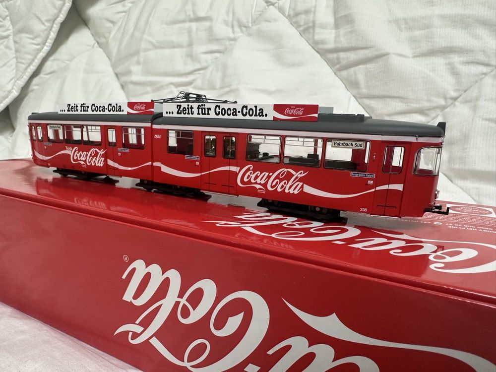 ausverkauft | ARNOLD HN2605 Straßenbahn DUEWAG GT6 Coca Cola RNV | analog | Spur N | Online kaufen bei Modellbau Härtle