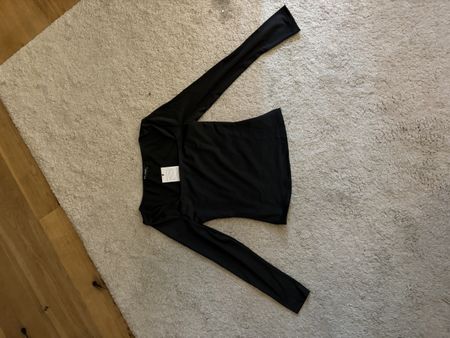 Langarmshirt schwarz 