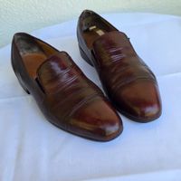 Herren Lederschuhe 42 27cm Elegant Top ⭐2⭐