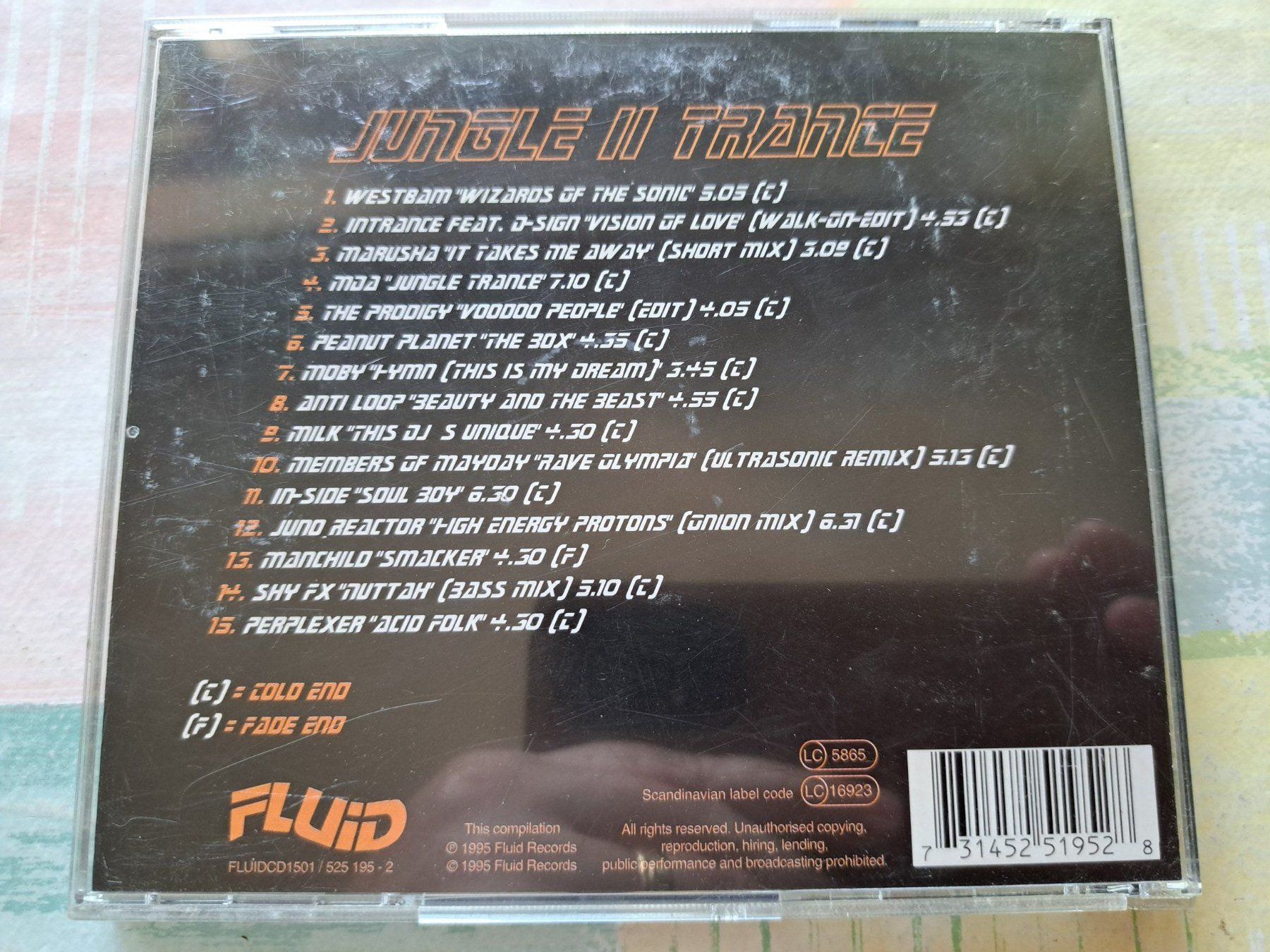 CDs: Cd Jungle II trance ( 1995 ) – D'occasion à Pully par bro_n52j 1